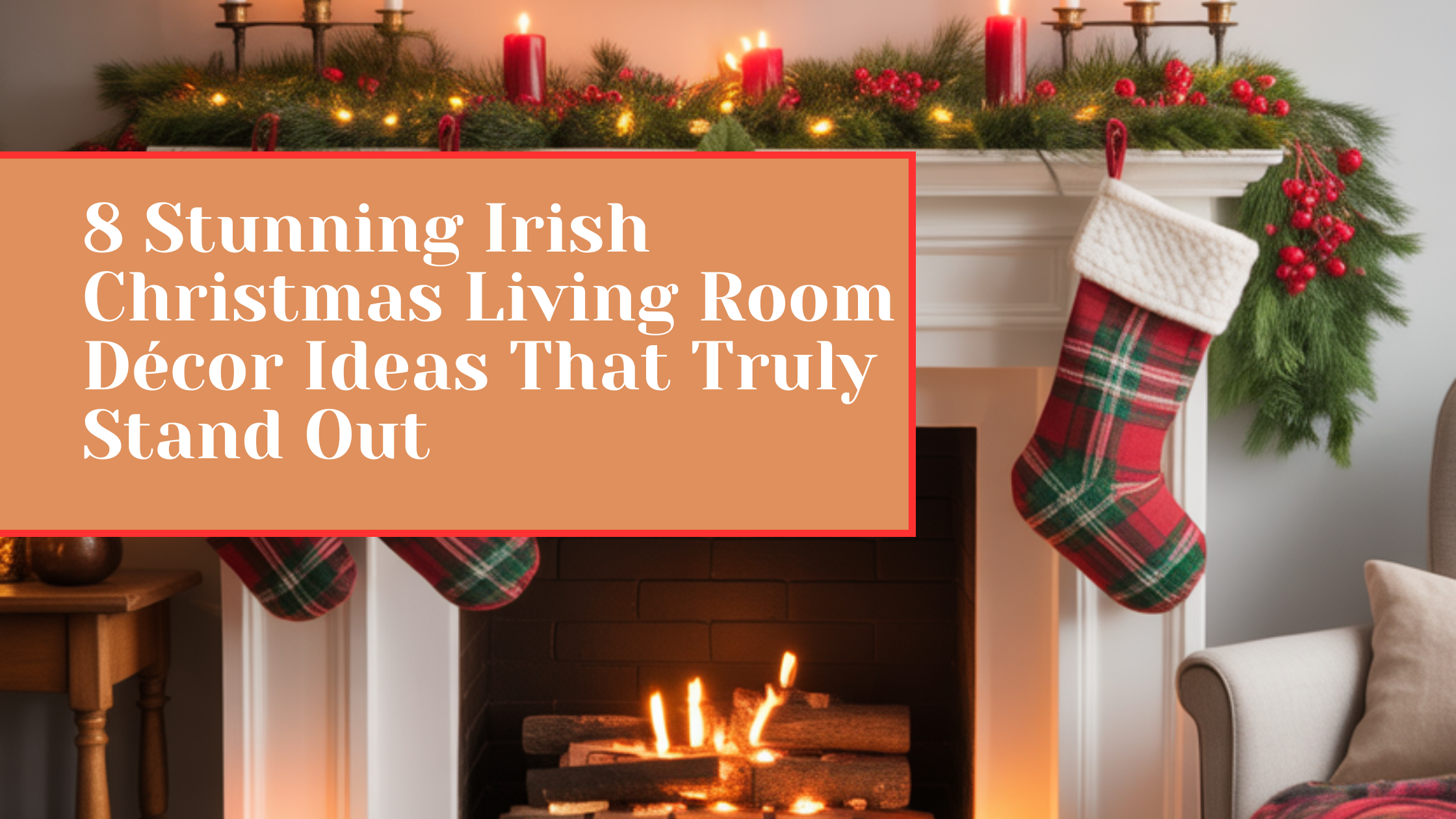 8 Stunning Irish Christmas Living Room Décor Ideas That Truly Stand Out