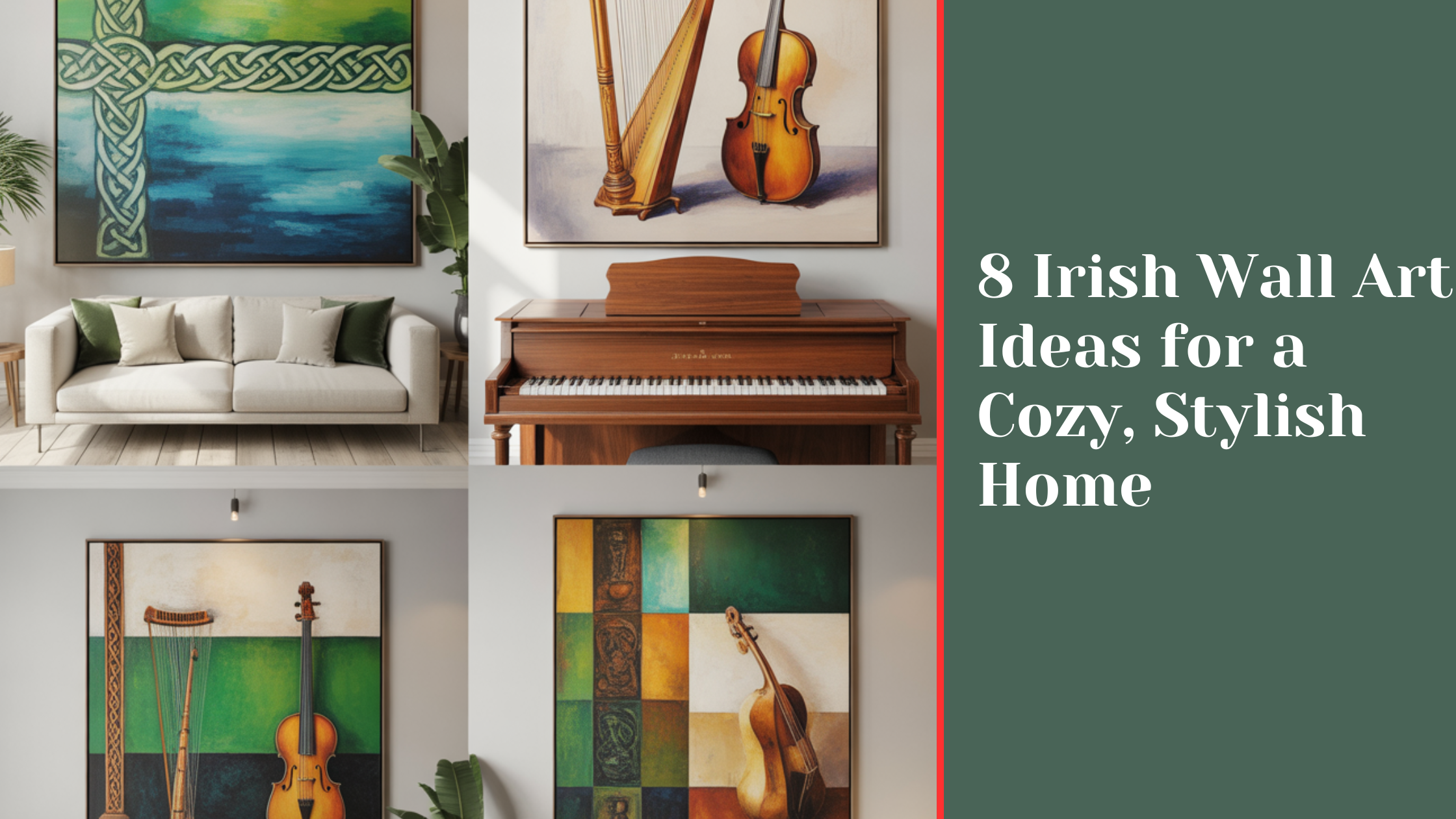 8 Irish Wall Art Ideas for a Cozy, Stylish Home